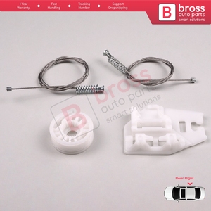 Kit de réparation de lève-vitre arrière droit BWR504 pour Série 3 E46 1998-2005 4/5 portes 51358212100 - Product Image 3