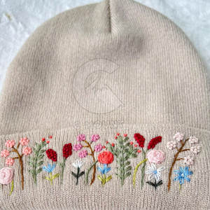 2023 New Design 100% <b>Wool</b> Low Price Embroidery <b>Beanie</b> Hats OEM Service Wholesale Custom Made Jacquard Embroidery <b>Beanie</b> Hats - Product Image 3