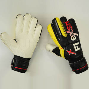 Gants de gardien de but de football en cuir de haute qualité, antidérapants, légers, unisexes, vente chaude, marque privée - Product Image 6