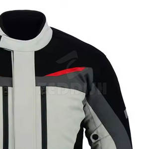 Veste d'hiver Cardura à col montant avec cuir de vache dernier style vente en gros de haute qualité pour hommes - Product Image 5