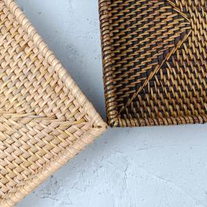 Bandeja Circular de Conchas Marinas de Ratán Ocean Beauty, Hecha a Mano, Regalo de Navidad, Decoración del Hogar, Presentación de Lujo - Product Image 3