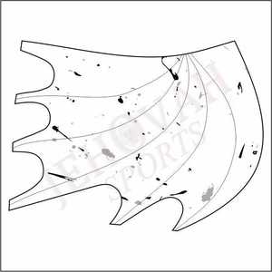 Almohadilla de sillín de ala de dragón Para Caballo ecuestre, almohadillas de cubierta de sillín a la venta, cuerdas a juego de espuma de algodón para saltar - Product Image 4
