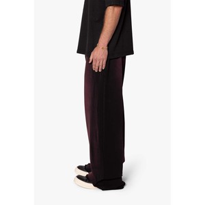 กางเกงวอร์มทรงหลวมพิเศษแบบสเปรย์พ่นสีพลัม Mnml - Product Image 3