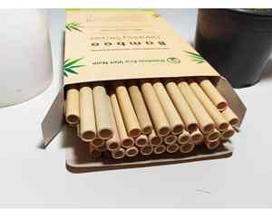 หลอดไม้ไผ่คุณภาพสูงจำนวนมาก: หลอดไม้ไผ่รักษ์โลกของเวียดนามสำหรับการดื่มหลอดไม้ไผ่ขายส่ง - Product Image 3