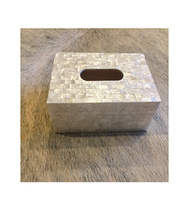 Boîte à mouchoirs élégante en incrustation d'os pour restaurant utilisée pour le distributeur de mouchoirs en forme de table basse porte-serviettes pour produit Offre Spéciale - Product Image 1