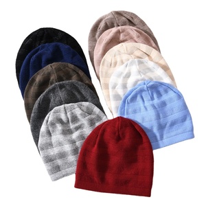 2025 Custom Women's Wool Knitted <b>Beanie</b> Hats Bright Silk Pom Pom Fashionable Winter Hat Removable Real Fur Beach Performance - Product Image 1