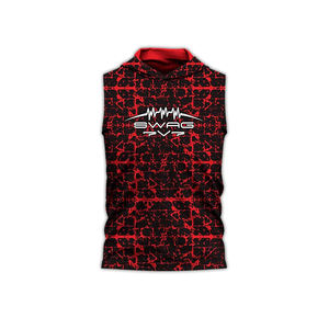 OEM mejor personalizado transpirable impreso compresión sin mangas camisa de alta calidad personalizado sublimación uniforme conjunto adultos americano - Product Image 2