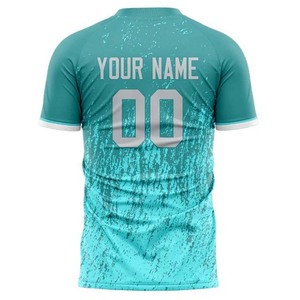 Uniforme de fútbol personalizado de secado rápido para adultos, camiseta de fútbol de corte automatizado transpirable con nombre del equipo del club, ropa deportiva de fútbol 2025 - Product Image 3