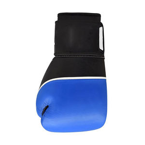 卸売のおしゃれで快適な高品質レザーボクシンググローブ、カスタムカラー、通気性、フックアンドループ留め、低価格、スタイリッシュなロゴ - Product Image 5