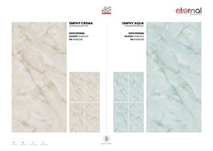 Carreaux de sol en porcelaine brillante sans fin 600x1200 | Carreaux muraux polis de qualité supérieure 24x48 | Designs d'exportation modernes et durables - Product Image 4