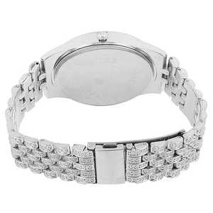 Relojes de Acero Inoxidable con Diamantes de Primera Calidad para Hombre, Modernos y Elegantes, Resistentes al Agua, Fabricación Premium, Proveedor Indio - Product Image 3