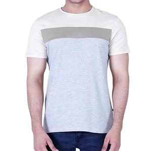 Nueva Camiseta de manga corta con cuello redondo de algodón 100% ajustada de verano para hombre - Product Image 1