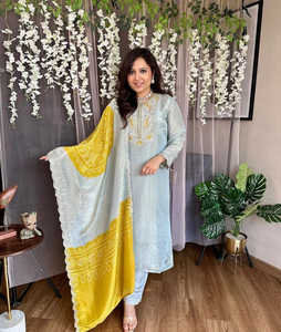 คอลเลกชันเสื้อผ้าฝ้ายเรยอนสำหรับสาวอินเดียพร้อมพิมพ์ - Product Image 4