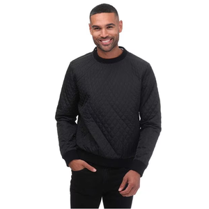 Sudadera de calle de gran tamaño Lisa para hombre, sudadera informal de algodón con cuello redondo - Product Image 1