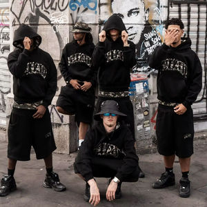 Sudaderas con capucha serigrafiadas de alta demanda para marcas globales Impresión bajo demanda y pedido a granel Fábrica OEM internacional venta caliente MOQs bajos - Product Image 6