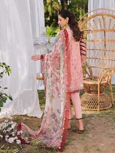 Material de vestido de traje paquistaní Mal Duppata de algodón puro con tela transpirable Salwar Kameez bordada para mujeres para adultos - Product Image 3