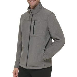Chaqueta Softshell ligera hecha a medida de nuevo diseño, proveedor de fábrica, precio al por mayor, chaqueta Softshell para hombre - Product Image 3