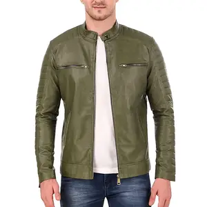 Factory Direct Leather Jackets Supplier Pakistan Manufacturer Best Selling New Stylish OEM Service For Men Customized jacket