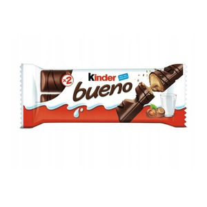 Barre de chocolat blanc Kinderrr Bueno en gros 43g de barres de chocolat au lait et aux noisettes au meilleur prix de vente - Product Image 2