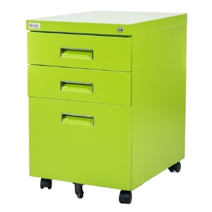 ตู้เอกสารแบบมีล้อเลื่อน PAUL Green พร้อมลิ้นชัก 3 ชั้น และระบบแขวนแฟ้ม - Product Image 6