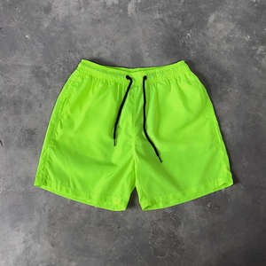Breathable <b>Lightweight</b> <b>Men's</b> High Street Style Solid Pattern Training <b>Shorts</b> with Eco-Friendly Fabric OEM Customizable Service - Product Image 6