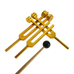 Diapasones Manuales de Aleación de Aluminio Ponderados 128HZ 256HZ, Juego de 3, Instrumento Quirúrgico para Sanación por Sonido, ENT, Chakra, Certificado ISO - Product Image 3