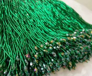 Cuentas de Cristal con Flecos de Cuentas - Product Image 2