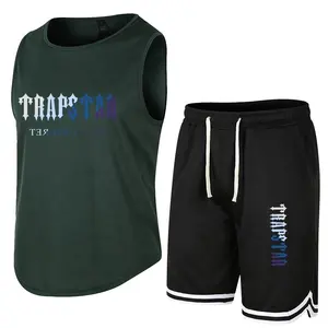 2022 Mens 2 pezzi Outfit Summer Casual camicie e pantaloncini set elegante sport t-shirt manica corta tuta atletica pista corta