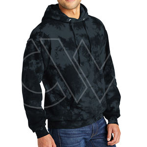 Sudadera con capucha Tie Dye de calidad superior Temporada de invierno Patrón 3D Material polar de poliéster/algodón para hombres - Product Image 3