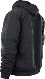 เสื้อฮู้ดโอเวอร์ไซส์แบบรูดซิปสำหรับผู้ชายเสื้อมีฮู้ดผ้าฟลีซซับในทรงบ็อกซี่แบบปัก - Product Image 4