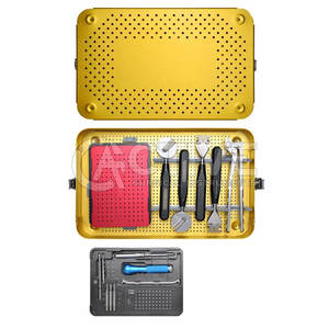 Juego ortopédico profesional con portaagujas para procedimientos quirúrgicos óseos y articulares Juego de cirugía ortopédica - Product Image 2