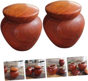 โกศขนาดเล็กสำหรับสัตว์เลี้ยง2ชิ้นทำจากไม้โกศขนาดเล็กสำหรับสัตว์เลี้ยง - Product Image 2