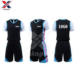 2025 maillots et shorts de basket-ball avec logo et design personnalisés uniformes d'équipe respirants approvisionnement d'usine - Product Image 3