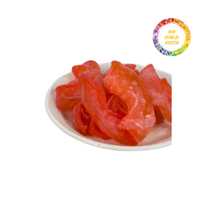 Deliciosa papaya seca masticable con cortes uniformes y colores vivos-Procedente de papayas tropicales cultivadas de calidad - Product Image 3