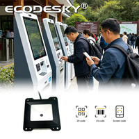EMT6021A 1D 2D Escáner de código de barras DM integrado Módulo lector de código QR Interfaz USB RS232