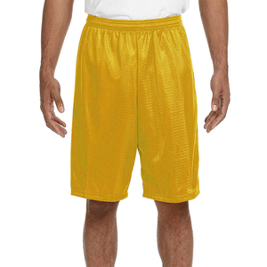 Pantalones cortos de entrenamiento para hombre, de malla, estilo informal, con logotipo personalizado, de verano - Product Image 1