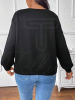 Sweat-shirt personnalisé pour homme, printemps, 100% coton molletonné, coupe ample, avec design en strass