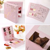 Calendario de Adviento de Lujo Personalizado para Ramadán, Caja de Regalo de Chocolate para el Día de San Valentín, Hecho en Vietnam, Papel y Cartón