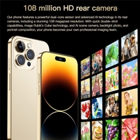 Teléfono Inteligente I15PRO Max con Pantalla Grande HD, Red 5G, Zoom Óptico, Versión Global, OEM ODM, Cámara de Belleza, Gran Oferta