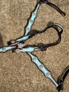 Juego de Arreos de Cuero Occidental de Calidad de Exportación, Marca HOOF N TACK INTERNATIONAL, Hecho a Mano, Cuero Premium, Color/Tamaño/Diseño Personalizables - Product Image 6