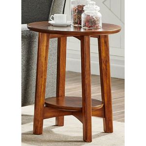 Eco friendly <b>wooden</b> <b>side</b> <b>table</b> handcrafted from sustainably sourced hardwood for elegant yet conscious decorating - Product Image 4