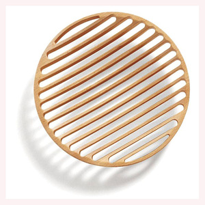 Elegant Premium Wooden Trivet Tray with Reusable Lid Handcrafted Stylish Heat-Resistant Design for Kitchens and Dining Rooms - Product Image 1