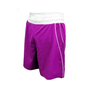 Ensemble de veste de boxe courte 100% polyester, uniforme unisexe adulte, logo personnalisé, options de couleur et de taille, impression numérique, service OEM - Product Image 4