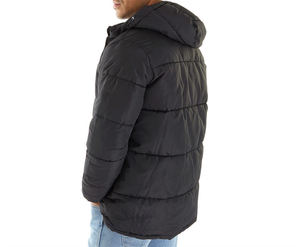 Chaqueta acolchada de gran tamaño con cremallera sólida de calidad superior, chaquetas de plumón impermeables acolchadas personalizadas cálidas de invierno para hombres 2026 - Product Image 5