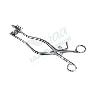 Retractor Adson Personalizado de Alta Calidad, Manual, de Acero Inoxidable, Instrumentos Quirúrgicos Autoestables - Product Image 1