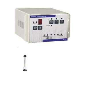 Industrial master controller unit with digital display control buttons and indicator <b>lights</b> used for automation <b>monitoring</b> - Product Image 3