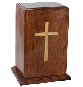 Urnas de madera humana para cenizas asequibles hechas a mano, urna de madera para adultos, urna de cremación para cenizas humanas, funeral para adultos - Product Image 4