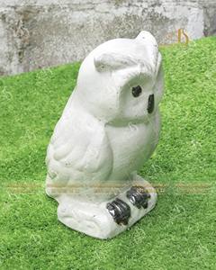 Estatua de búho moderna de fibra de vidrio polivinílico SH017H27 para jardín y uso doméstico agregue encanto caprichoso e inspirado en la naturaleza a cualquier espacio - Product Image 6