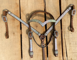 Selle occidentale en cuir de cheval d'Argentine avec accessoires de jeu d'accessoires Selle occidentale en cuir de cheval décorée avec des offres en argent - Product Image 6