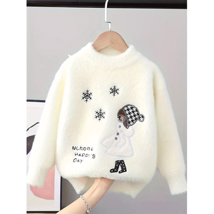 Vente en gros de pull col rond respirant de qualité supérieure pour femmes laine/cachemire manches longues décontracté automne cravate ceinture décoration - Product Image 6